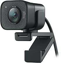 StreamCam Plus Webcam with Tripod Mount (Graphite), 1080p