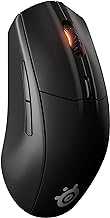 Rival 3 Wireless Gaming Mouse – 400+ Hour Battery Life – Dual Wireless 2.4 GHz and Bluetooth 5.0 – 60 Million Clicks – 18,000 CPI TrueMove Air Optical Sensor,Black