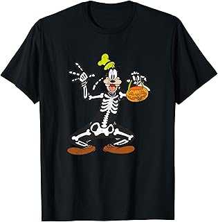 Goofy Skeleton Halloween T-Shirt