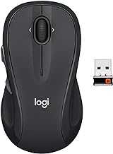 M510 Wireless Computer Mouse for PC with USB Unifying Receiver - Graphite