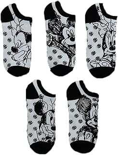 Women's Minnie Mouse 5 Pack No Show Socks