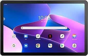 Tab M10 Plus (3rd Gen) Tablet - 10.6" 2K - Octa-core (Cortex A55 Dual-core (2 Core) 2 GHz + Cortex A55 Hexa-core (6 Core) 1.80 GHz) - 3 GB RAM - 32 GB Storage - Android 12 - Storm Gray