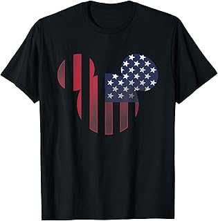 Mickey Mouse Americana Ears shape T-Shirt