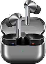 Galaxy Buds 3 Pro AI True Wireless Bluetooth Earbuds, Noise Cancelling, Sound Optimization, Real-Time Interpreter, Redesigned Comfort Fit, Silver [US Version, Amazon Exclusive 2Yr Warranty]