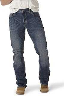 Mens RetroSlimFitBoot Cut Green Jeans