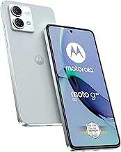 Moto G84 5G (GSM Unlocked, International Version) 256GB + 12GB RAM Dual SIM Android 13 Smartphone (Marshmallow Blue)