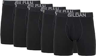 Men's Underwear Cotton Stretch Boxer Briefs, Multipack