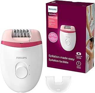 Beauty Satinelle Essential Compact Hair Removal Epilator for Women, BRE235/04 (Corded Use Only)