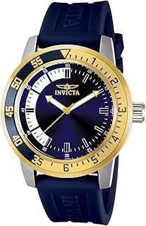 Men's 12847 Specialty Blue Dial Blue Polyurethane Watch