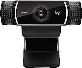 C922x Pro Stream Webcam – Full 1080p HD Camera, Black