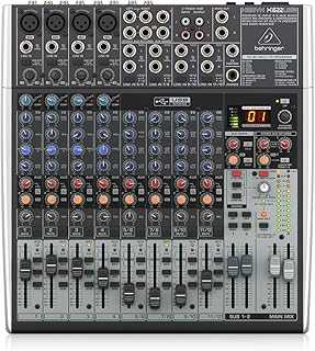 Xenyx X1622USB Mixer with USB and Effects