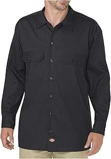 Men's Long Sleeve Flex Twill Work Shirt