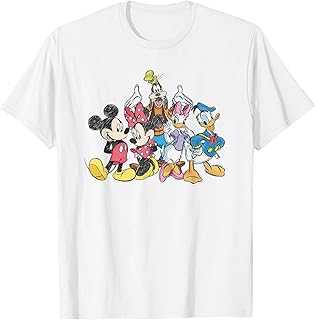 Mickey Mouse and Friends Short Sleeve T-Shirt