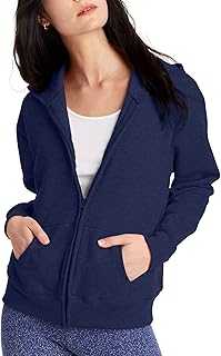 Women's Hoodie, Ecosmart Fleece Full-zip Hoodie, Zip-up Hooded Sweatshirt