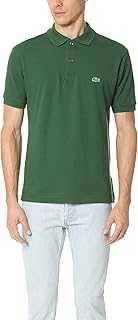 Men's Short Sleeved Ribbed Collar Shirt