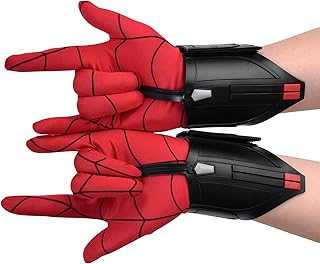 Spider Web Shooters Cosplay Superhero Launcher Spider-Man Cosplay Launcher Bracers(including gloves)