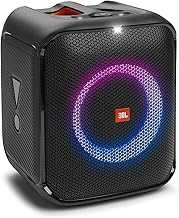 Partybox Encore Essential: 100W Sound, Built-in Dynamic Light Show, and Splash Proof Design, Black