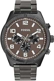 Brox Multifunction Smoke Stainless Steel Watch