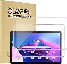 2 Pack Screen Protector for Lenovo Tab M10 Plus 3rd Gen 10.6 Inch 2022, Tempered Glass Screen Film Guard for 10.6” Lenovo Tab M10 Plus Gen 3 TB125FU TB128FU TB128XU 2022 Release -Clear