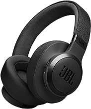 Live 770NC - Wireless Over-Ear Headphones with True Adaptive Noise Cancelling with Smart Ambient, Up to 65 Hours of Battery Life, Comfort-fit Fabric Headband & Carrying Pouch (Black)