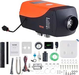 Diesel Air Heater, 12V 8KW Diesel Heater with Remote Control and LCD, 10L Fuel Tank Diesel Parking Heater, Rapid Heating and Low Noise for RV Trailer Camper Van Boat And Indoors