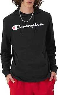 Men's Hoodie, Midweight T-shirt Hoodie, Soft and Comfortable T-shirt Hoodie for Men