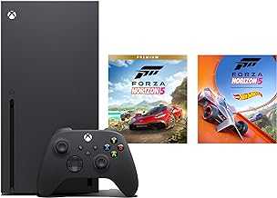 Xbox Series X – Forza Horizon 5 Bundle – Includes Forza Horizon 5 Premium Edition – 1TB SSD Gaming Console – 4K Gaming – 4K Streaming – Carbon Black