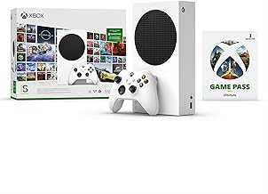 Xbox Series S Starter Bundle - Includes hundreds of games with Game Pass Ultimate 3 Month Membership - 512GB SSD All-Digital Gaming Console