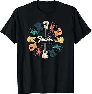 Retro Guitar Kaleidoscope T-Shirt