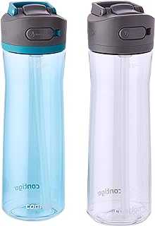 Ashland 2.0, 24oz., Water Bottle with AUTOSPOUT Lid, 2 Pack, Juniper/Sake