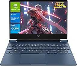 Victus 15.6 i5 Gaming Laptop, 15.6" FHD 1920*1080 144Hz, Intel Core i5-12450H, NVIDIA GeForce RTX 3050, 32GB RAM, 1TB SSD, Backlit KB, Touchpad, SD Card Reader, Webcam, HDMI, Wi-Fi 6, W11 H, Blue