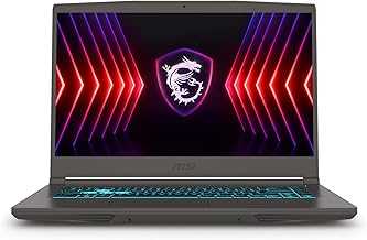 Thin 15 15.6” 144Hz FHD Gaming Laptop: Intel Core i7-12650H, NVIDIA Geforce RTX 4050, 16GB DDR5, 512GB NVMe SSD, Cooler Boost 5, Win 11: Black B12VE-2023US