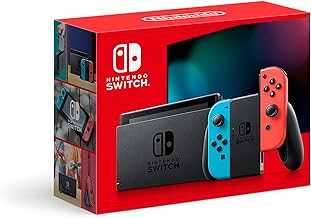 Nintendo Switch™ with Neon Blue and Neon Red Joy‑Con™ (Renewed)