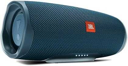 JBL Charge 4 Portable Waterproof Wireless Bluetooth Speaker - Blue (Renewed)