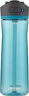 Ashland 2.0 Leak-Proof, Dishwasher Safe Water Bottle with Lid Lock & Angled Straw, Interchangeable Lid, 24oz - Juniper