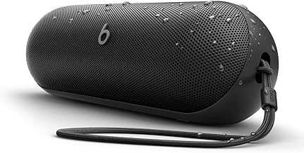 Pill (2024 release) - Portable Bluetooth Speaker - Up to 24H Battery Life, Water Resistant, Bluetooth, Apple & Android Compatible, Seriously loud sound for home, outdoor and travel - Matte Black