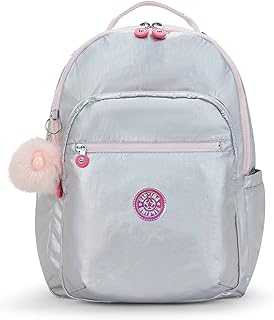 Kipling Women's Seoul 15" Laptop Backpack, Durable, Roomy with Padded Shoulder Straps, Built-In Protective Sleeve