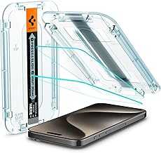 Tempered Glass Screen Protector [GlasTR EZ FIT] designed for iPhone 15 Pro Max [Case Friendly] - 2 Pack