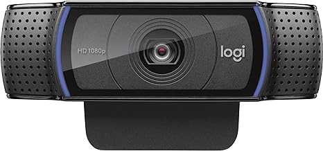 C920e HD 1080p Mic-Enabled Webcam, certified for Zoom, Microsoft Teams compatible, TAA Compliant + Litra Glow Premium LED Streaming Light with TrueSoft, adjustable monitor mount