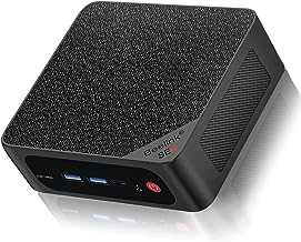 Mini PC SER5 MAX, AMD Ryzen 7 5800H(8C/16T,up to 4.4 GHz),Mini Computer 16GB DDR4 RAM 500GB M.2 SSD Graphics 8 core 2000 MHz Wifi6/BT5.2/HDMI+DP+Type-C,Support Three-Screen Display