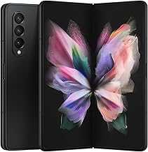 SAMSUNG Galaxy Z Fold 3 5G Factory Unlocked Android Cell Phone US Version Smartphone Tablet 2-in-1 Foldable Dual Screen Under Display Camera 256GB Storage, Phantom Black (Renewed)