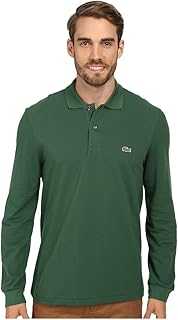 Men's Classic Long Sleeve Pique Polo Shirt