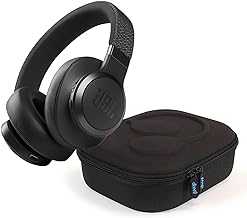 Live 660NC Wireless Noise Canceling Headphones and divvi! Travel Case Bundle - Black