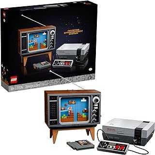 Super Mario Nintendo Entertainment System 71374 Gameplay Building Set, Model Kits for Adults to Build, DIY Creative Activity, Collectible Gift Idea