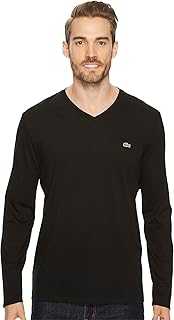 Men's V Neck Lightweight Pima Cotton Jersey T-Shirt