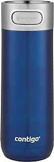 Luxe Vacuum-Insulated Stainless Steel Thermal Travel Mug, 16 Ounces, Monaco