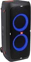 Partybox 310 - Portable Party Speaker with Long Lasting Battery, Powerful JBL Sound and Exciting Light Show,Black