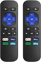 (2 Pack) Replacement Remote Control for Roku Express, for Roku Premiere, for Roku Box, for Roku Player, for Roku 1 2 3 4 -【NOT for Stick or TV】