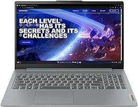 IdeaPad Slim 3i, 15.6” FHD Display, Intel Core i5-1335U, 16GB RAM, 512GB SSD, 1920x1080 px, Fingerprint Reader, Windows 11, Arctic Grey