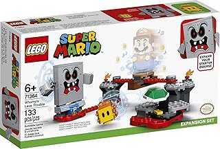 Super Mario Whomp’s Lava Trouble Expansion Set 71364 Building Kit; Toy for Kids to Enhance Their Super Mario Adventures with Mario Starter Course (71360) (133 Pieces)